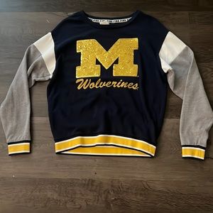 Michigan Wolverine sweater from PINK